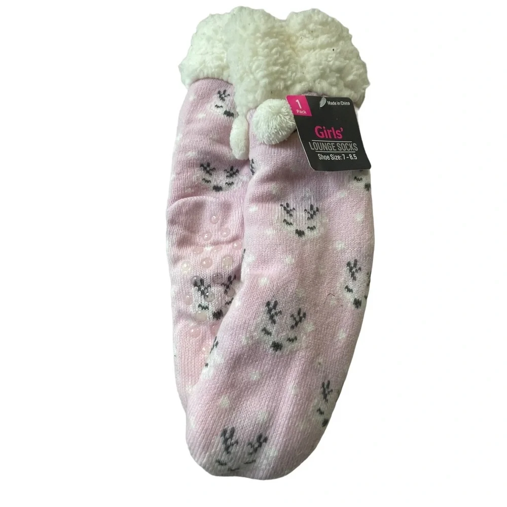 Girl’s lounge socks size 7-8.5